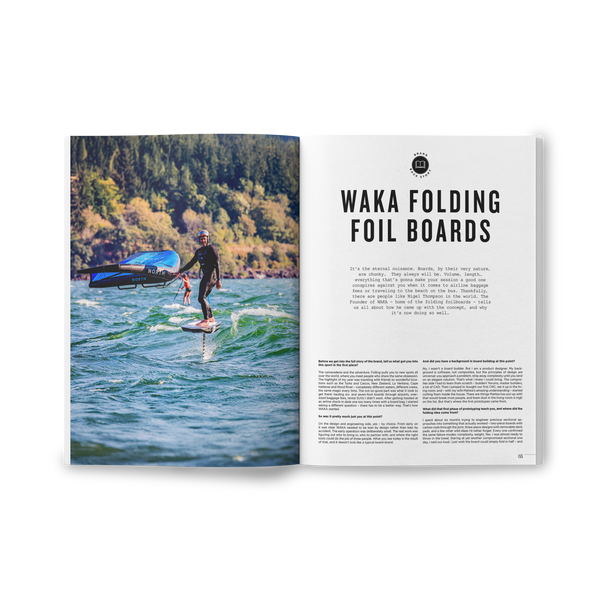 The WAKA Story, Told in Print: Foiling Magazine Issue #28 