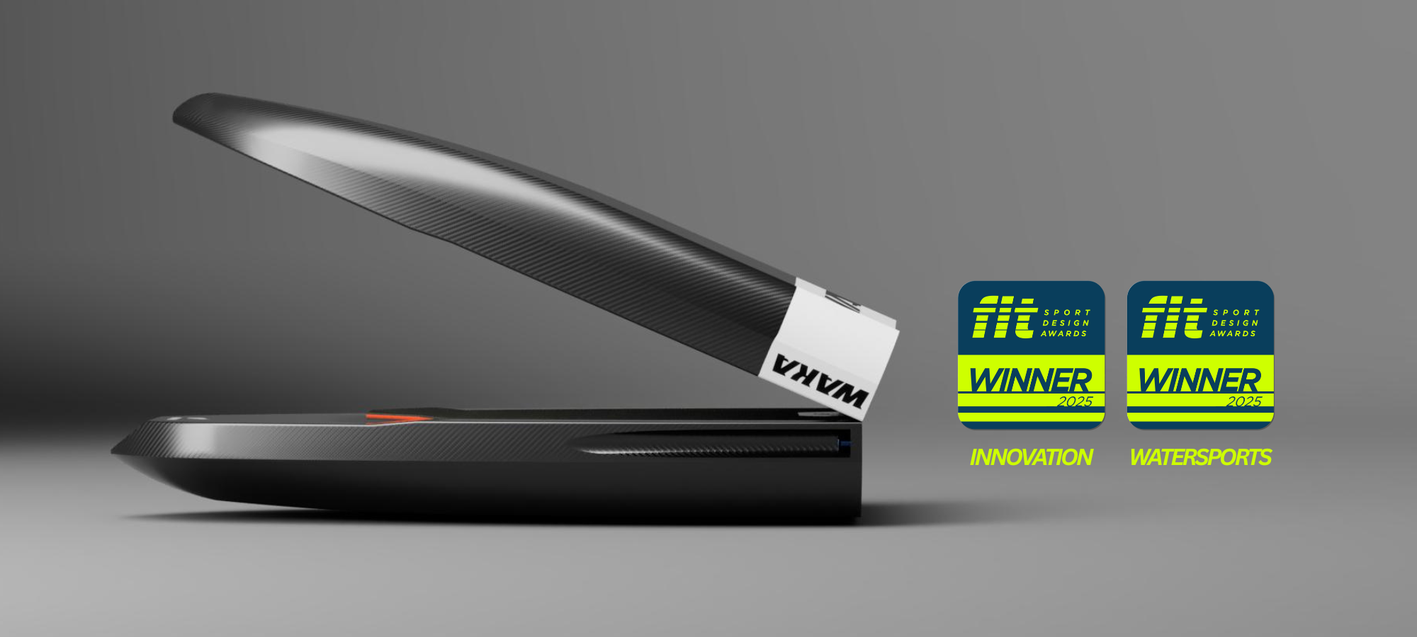 WAKA Wins Dual Awards at 2025 FIT Sport Design Awards for Revolutionary Folding Foil Board