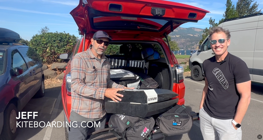 Kiteboarding.com gets first look at worlds first folding board